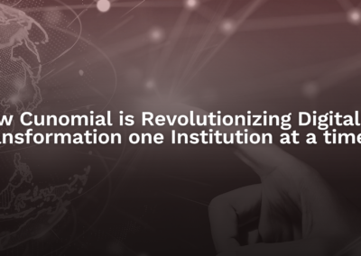 From Idea to Impact: How Cunomial is Revolutionizing Digital Transformation