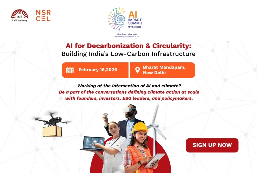AI for Decarbonization & Circularity: Building India’s Low-Carbon Infrastructure